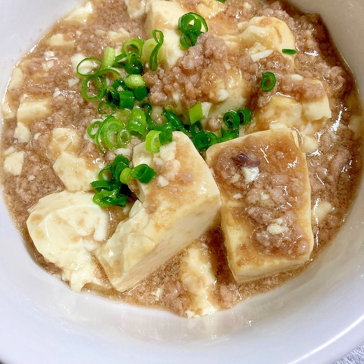 豆腐とひき肉のあんかけ